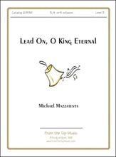 Lead On, O King Eternal Handbell sheet music cover